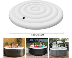 Inflatable Hot Tub Cover with Handle