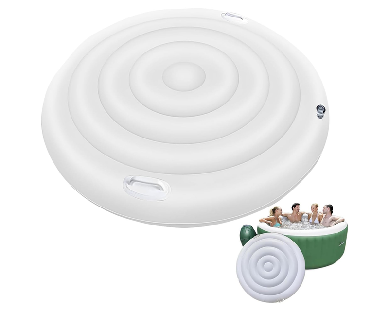 Inflatable Hot Tub Cover with Handle