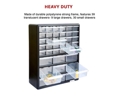 Storage Cabinet 39 Tool Box Organiser for Workshop