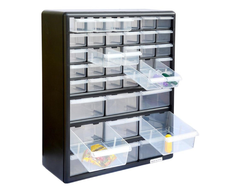 Durable plastic organiser