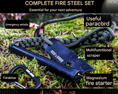 Survival Magnesium Flint Stone Fire Starter