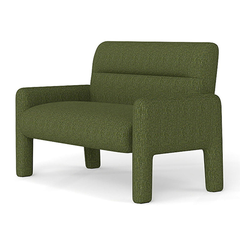 Hunter Green 2 seater sofa front