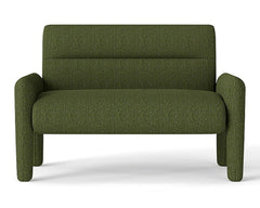 Sofa Dubai Hunter Green 2 Seater Modern Fabric Lounge Sofa