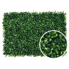 artificial green plant wall panel