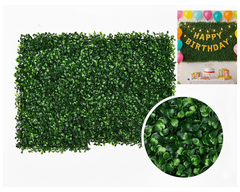 Artificial Green Plant Wall Pane