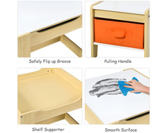 Kids Table and Chairs Set - Study Desk