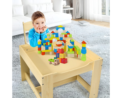 Kids Table and Chairs Set - Study Desk