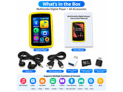 Portable Bluetooth MP4 MP3 Touch Screen