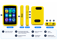 Portable Bluetooth MP4 MP3 Touch Screen