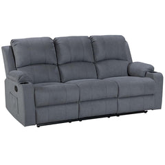 NovaCloud Fabric 3 Seater Recliner Sofa