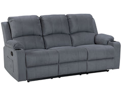NovaCloud Fabric 3 Seater Recliner Sofa