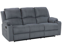 NovaCloud Fabric 3 Seater Recliner Sofa