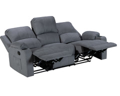 Recliner Sofa Set 3 Piece  NovaCloud Chenille