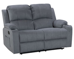 NovaCloud Fabric 2 Seater Recliner Sofa