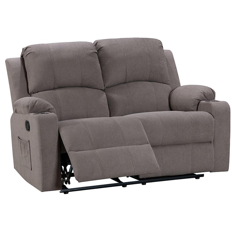 NovaCloud 2 seater recliner sofa mocha