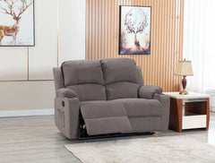 NovaCloud Fabric 2 Seater Recliner Sofa