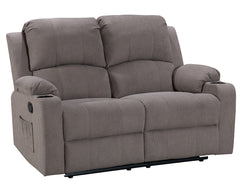 NovaCloud Fabric 2 Seater Recliner Sofa