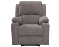 NovaCloud Fabric 1 Seater Recliner Sofa