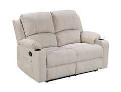 NovaCloud Fabric 2 Seater Recliner Sofa