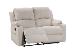 NovaCloud Fabric 2 Seater Recliner Sofa