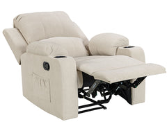 NovaCloud Fabric 1 Seater Recliner Sofa