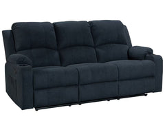 NovaCloud Fabric 3 Seater Recliner Sofa