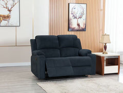 NovaCloud Fabric Recliner Sofa 2 Seater
