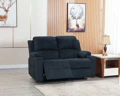 NovaCloud Fabric Recliner Sofa 2 Seater