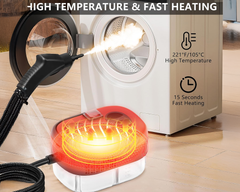 Handheld 2500W Steam Cleaner High Temperature Pressurized