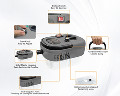 Handheld 2500W Steam Cleaner High Temperature Pressurized