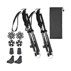 Pair of hiking trekking poles