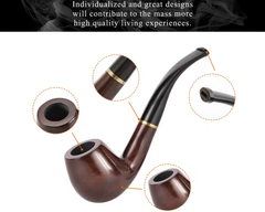 Tobacco Pipe Ebony Smoking Pipe