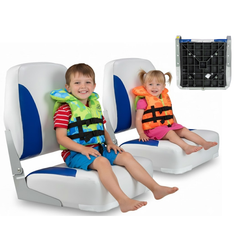 2PCS Marine Boat Seats for Fishing, Cruising Leisure Boating