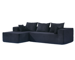 Modern Compressed Sofa with Chaise