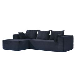 Modern Compressed Sofa with Chaise