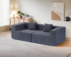 Compressed Modular 2 Seater Sofa