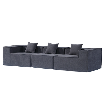 Modern 3 Seater Modular Sofa Set