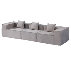 Modern Three Seater Compressed Sofa