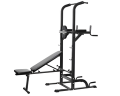 Power Tower Dip Station Pull Up Bar for Home Gym