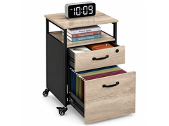 Mobile Office Cabinet on Wheels