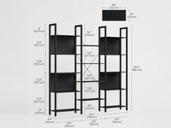 Bookshelf Book Storage Shelf