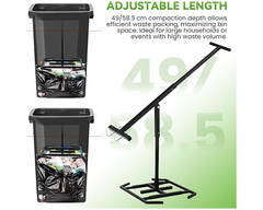 Touchless Manual Bin Compactor