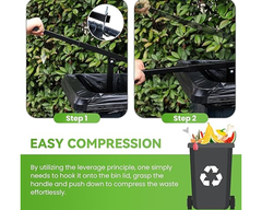 Touchless Manual Bin Compactor