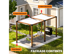 Double Pergola Hardware DIY Kit