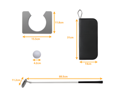 Portable Golf Putter Set