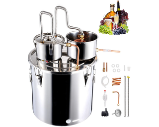 Alcohol Distiller Still Water Wine Spirits Brew Home 50L