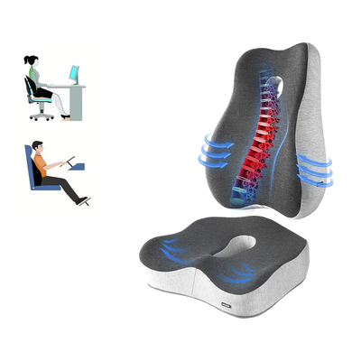 Cushion Lumbar Support Pillow Set