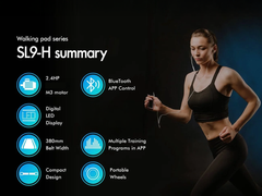 Walking Treadmill Exercise Flat Treadmill