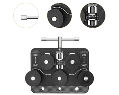 Tube Straightener Pipe Adjuster Aluminum for Copper Tubing Alignment Tool