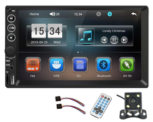 7" Double DIN Touch Bluetooth Car Stereo